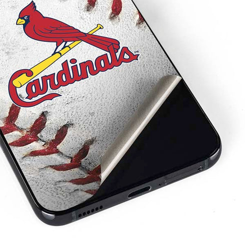 MLB St. Louis Cardinals Game Ball Galaxy S22 Skin